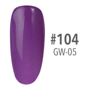 SNS Pro 4-in-1 Pink - 104 GW-05 - Dip, Gel & Lacquer Matching