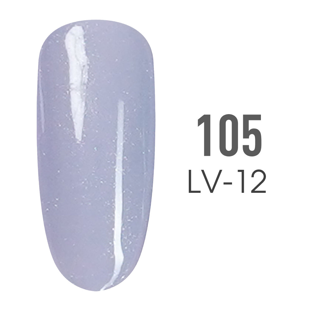 SNS Pro Gel Nail Polish Duo - 105 LV12 - JE T’AIME - Burgundy Collection
