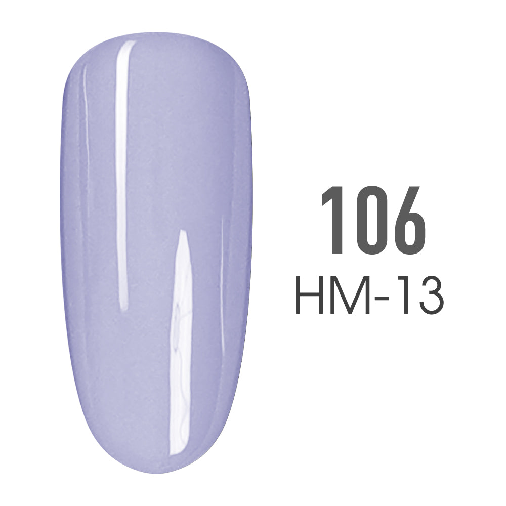 SNS Pro Gel Nail Polish Duo - 106 HM13 - LAVENDER MIST - Burgundy Collection