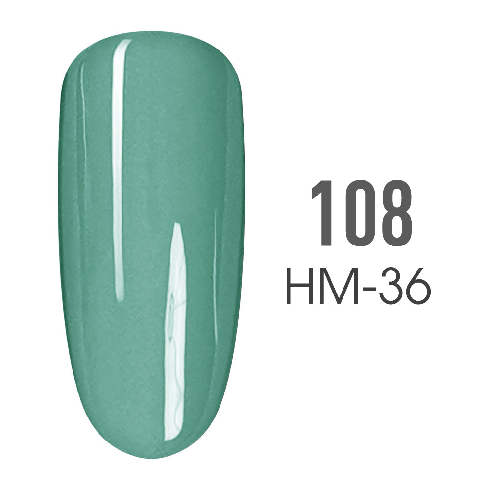 SNS Pro Gel Nail Polish Duo - 108 HM36 - FROSTED SUGAR BOMBS - Burgundy Collection
