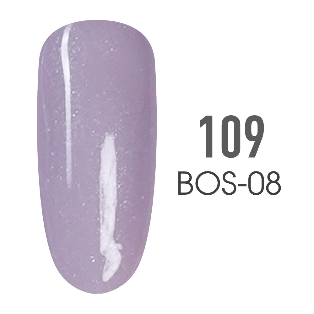 SNS Pro Gel Nail Polish Duo - 109 BOS08 - BARELY BLUSH - Burgundy Collection