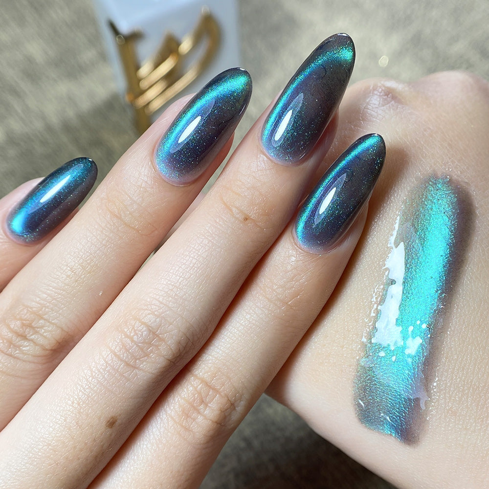 Lavis CE16-08 Double Vision cat eye gel polish, photo 8 of 17