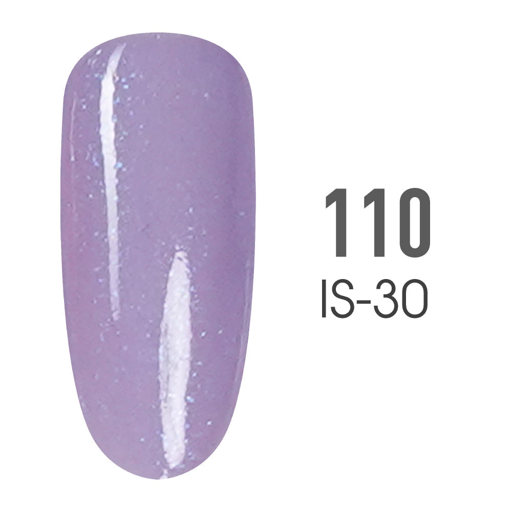 SNS Pro Gel Nail Polish Duo - 110 IS30 - STRAIGHT A’S - Burgundy Collection