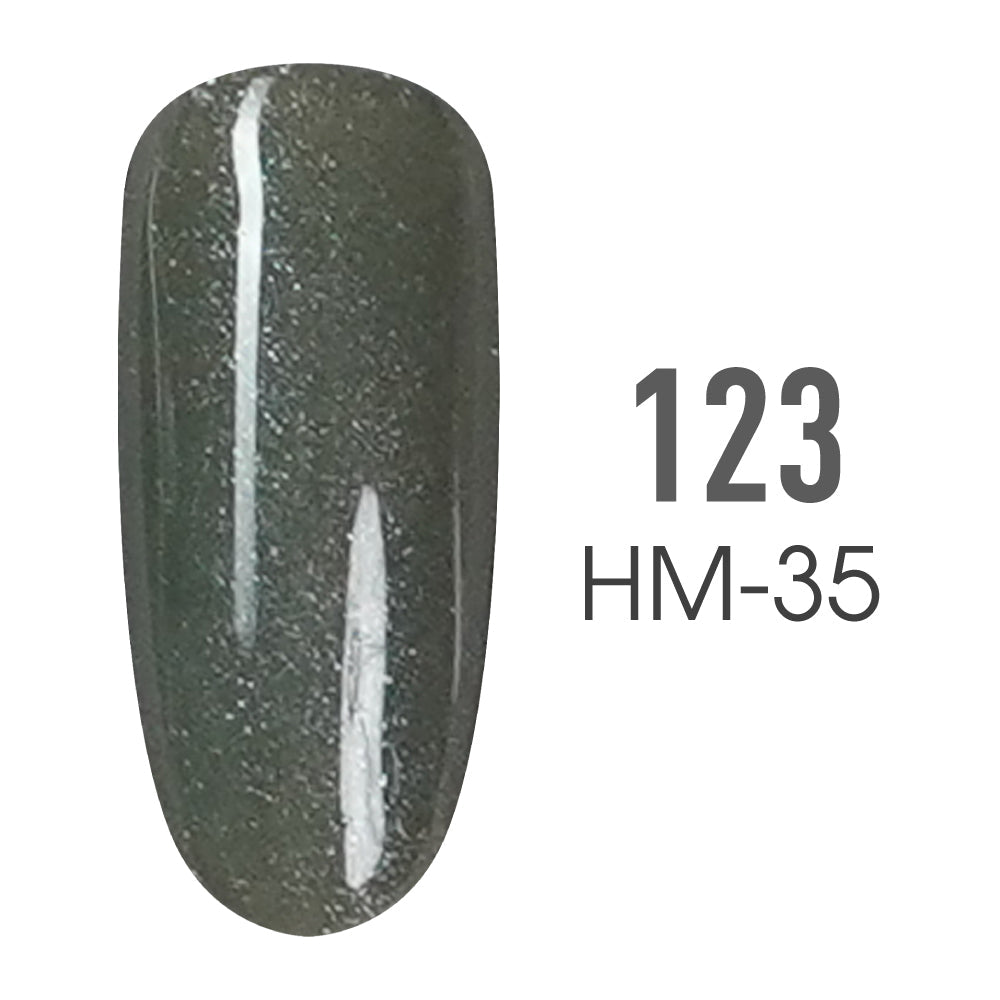 SNS Pro Gel Nail Polish Duo - 123 HM35 - LAVENDER FIELD - Burgundy Collection