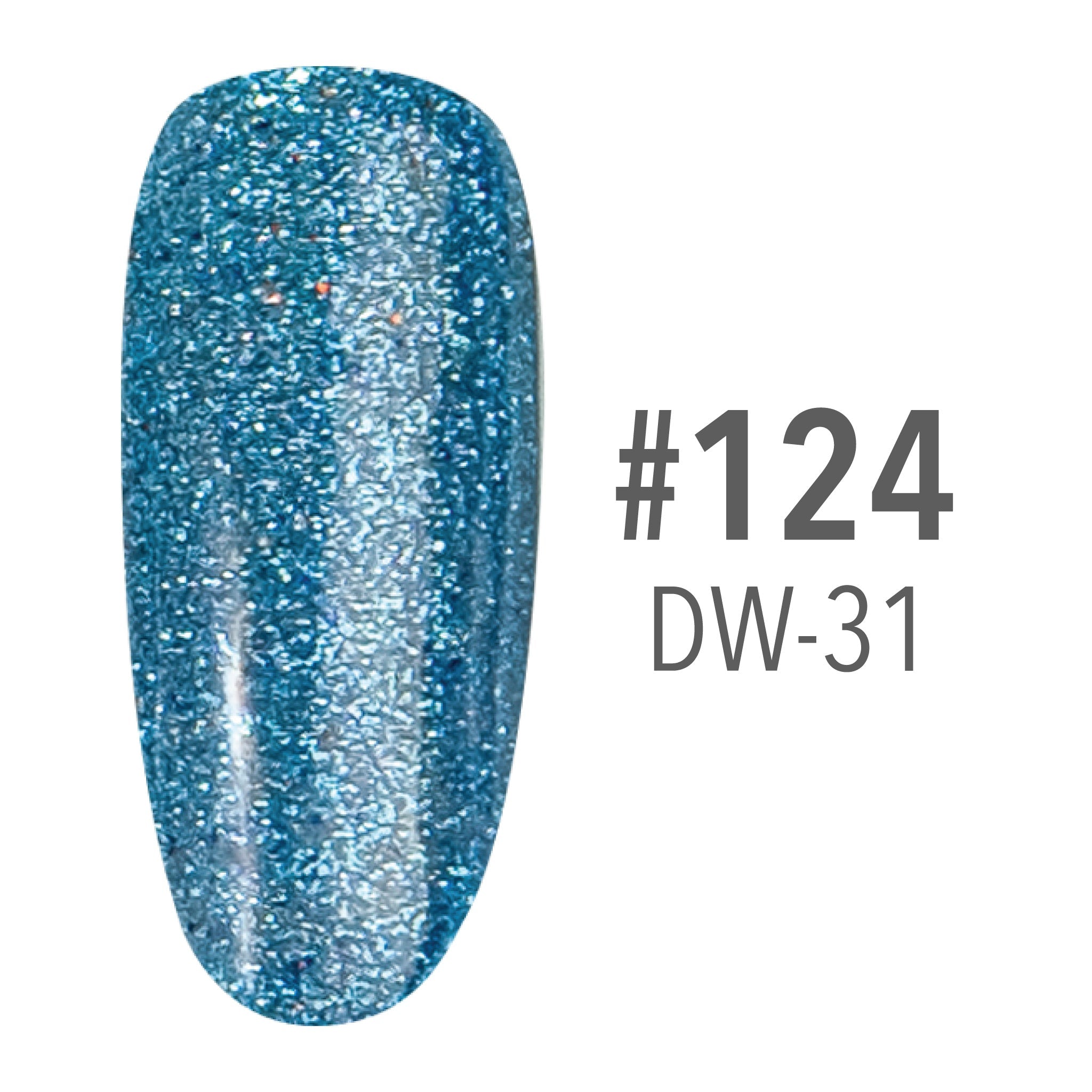 SNS Pro Gel Nail Polish Duo - 124 DW-31 - Pink Collection