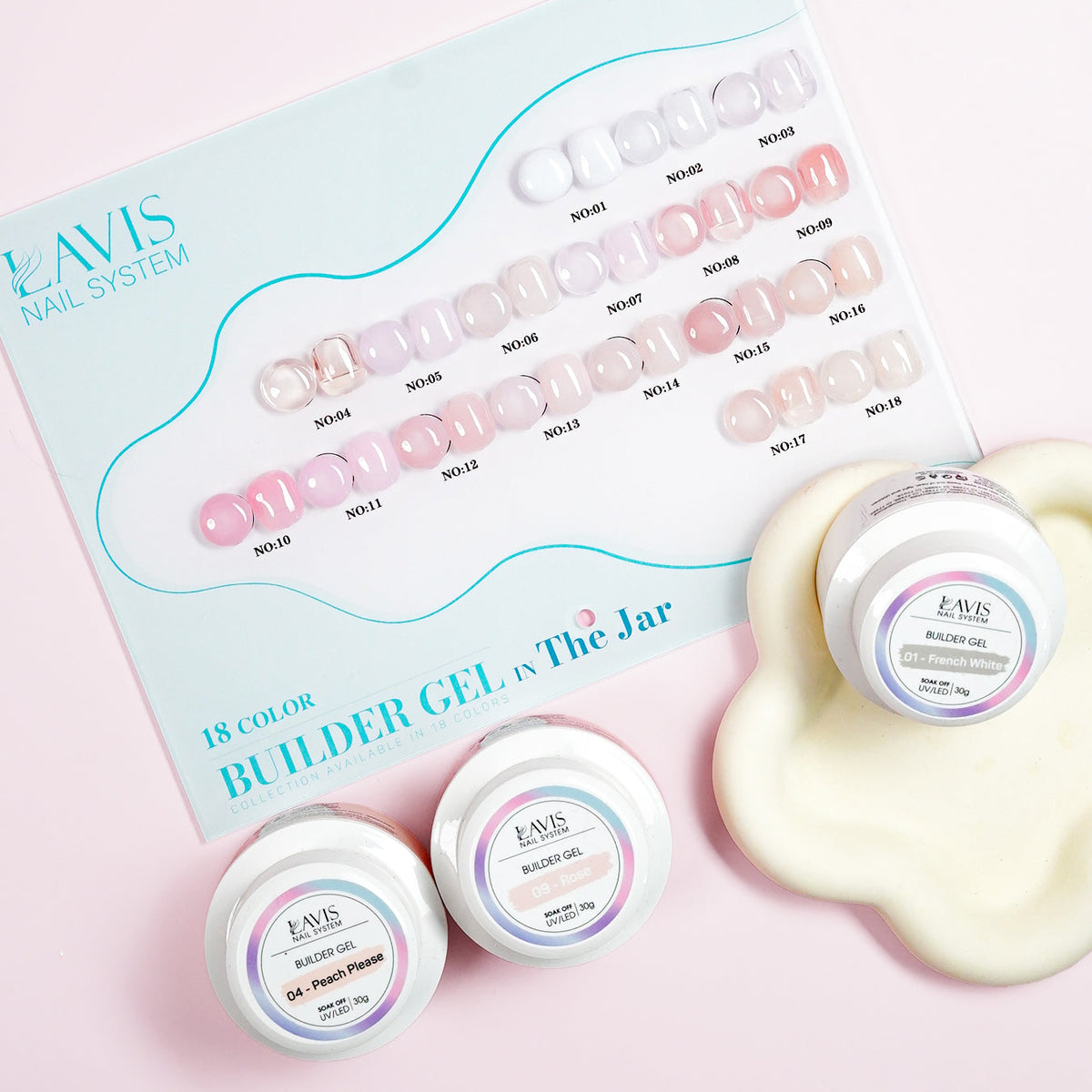 LAVIS 12 Himalayan - Builder Gel In The Jar 30ml