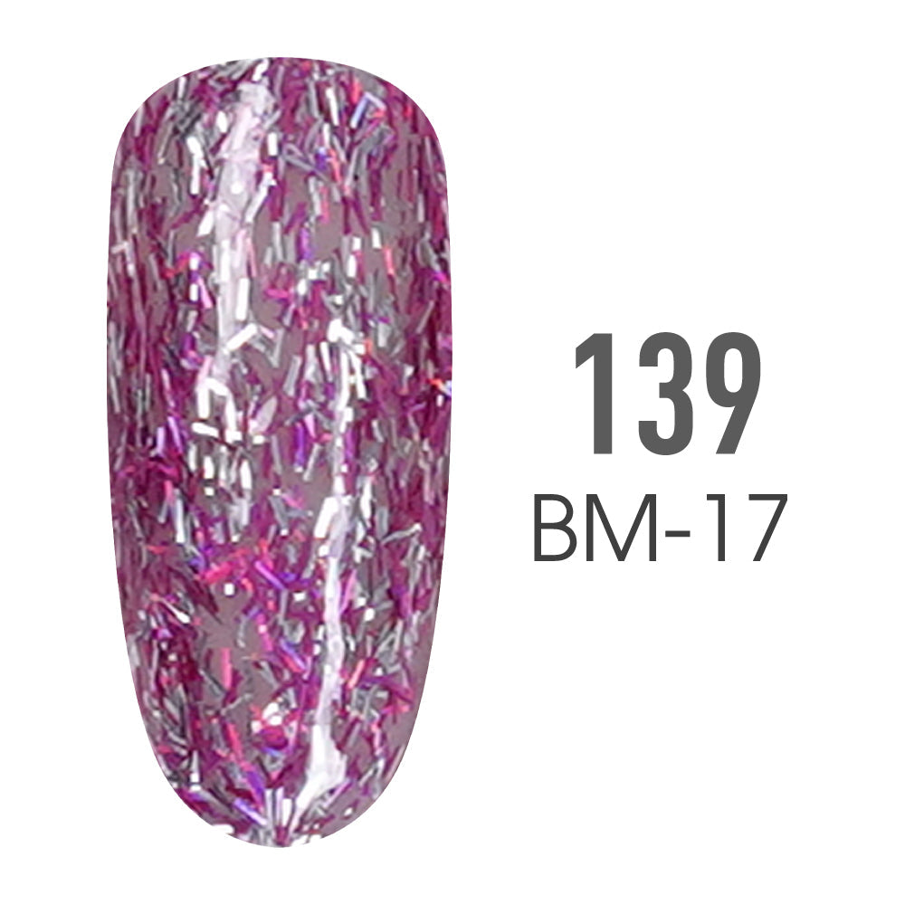 SNS Pro Gel Nail Polish Duo - 139 BM17 - MISS UNIVERSE BOUQUET - Burgundy Collection