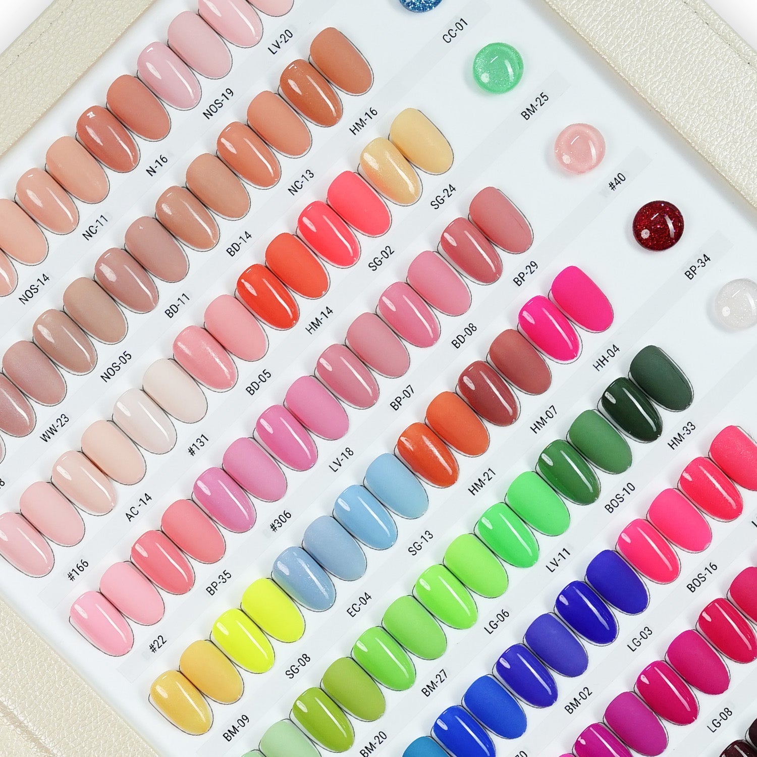 SNS Pro Dipping Powder - Set 144 Colors - Beige Collection