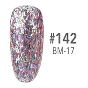 SNS Pro Gel Nail Polish Duo - 142 BM-17 - Pink Collection