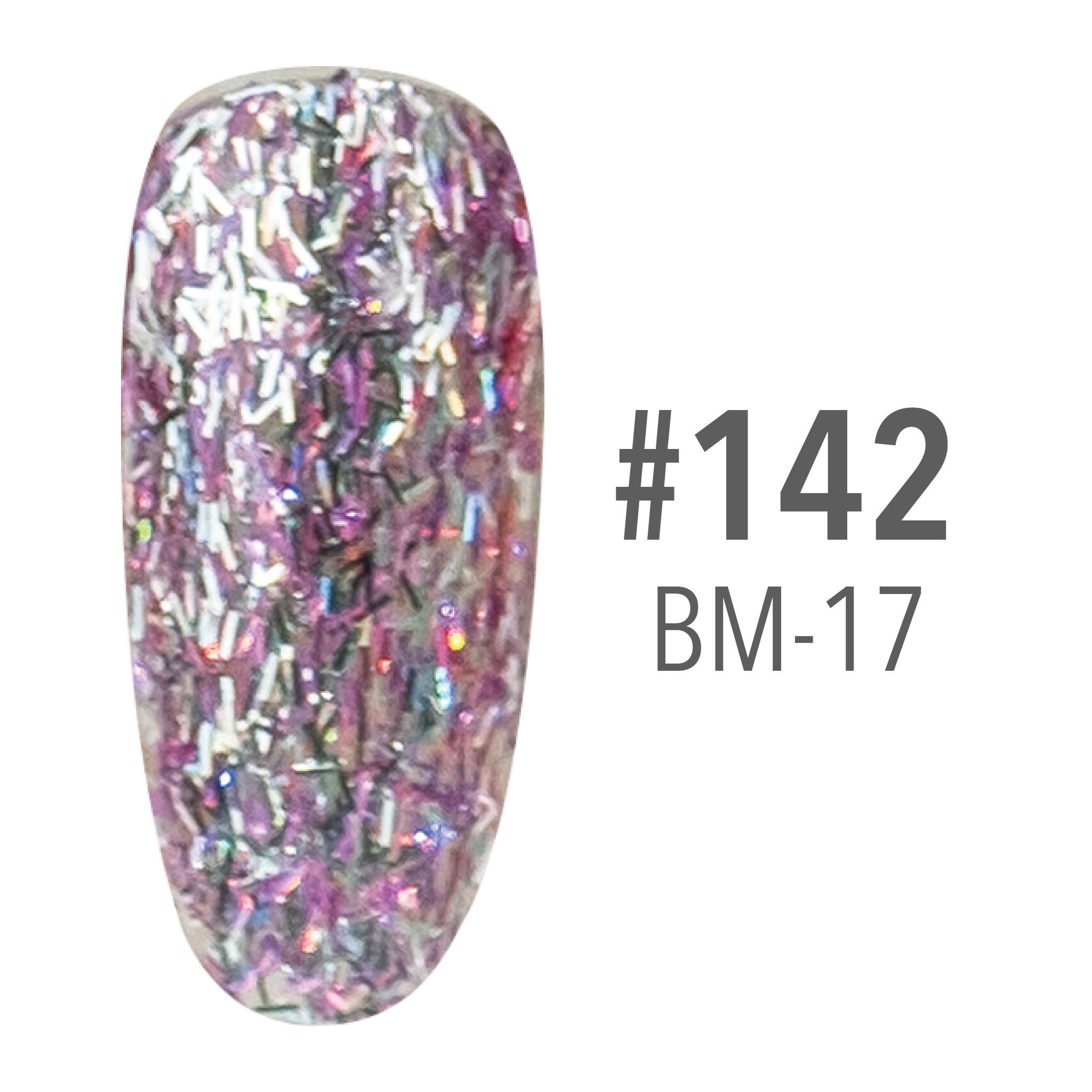 SNS Pro Gel Nail Polish Duo - 142 BM-17 - Pink Collection