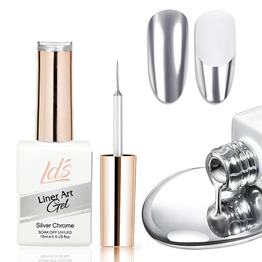 LDS Liner Art Silver Chrome