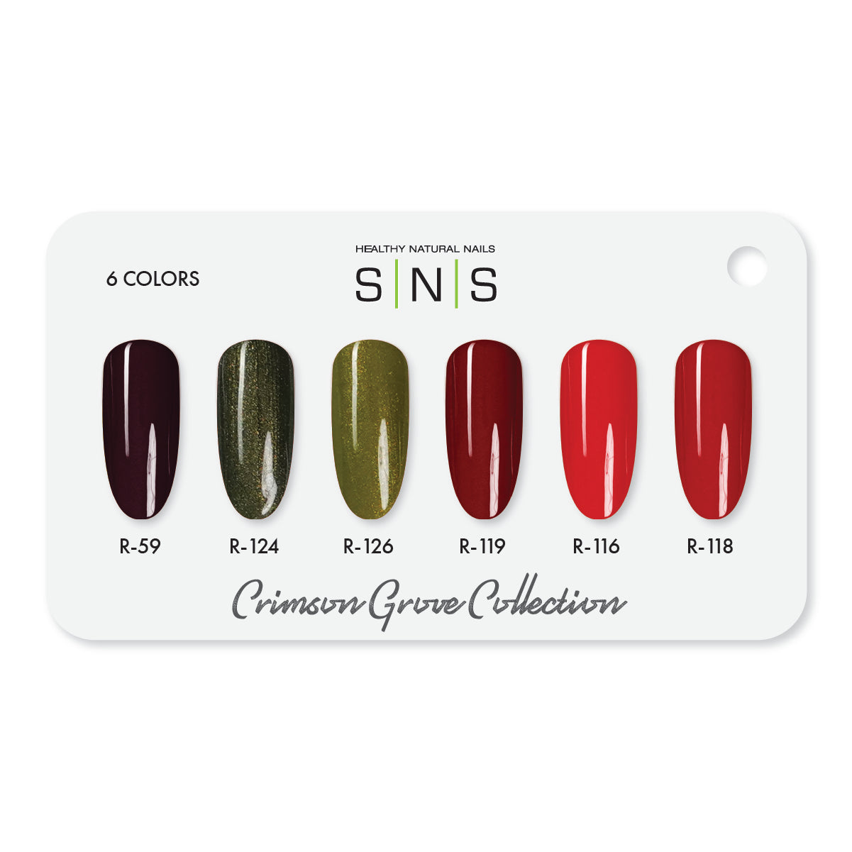 SNS Crimson Grove - 6 Colors Collection - Dip/Acrylic Powder  by Signature Nail System SNS Nails USA