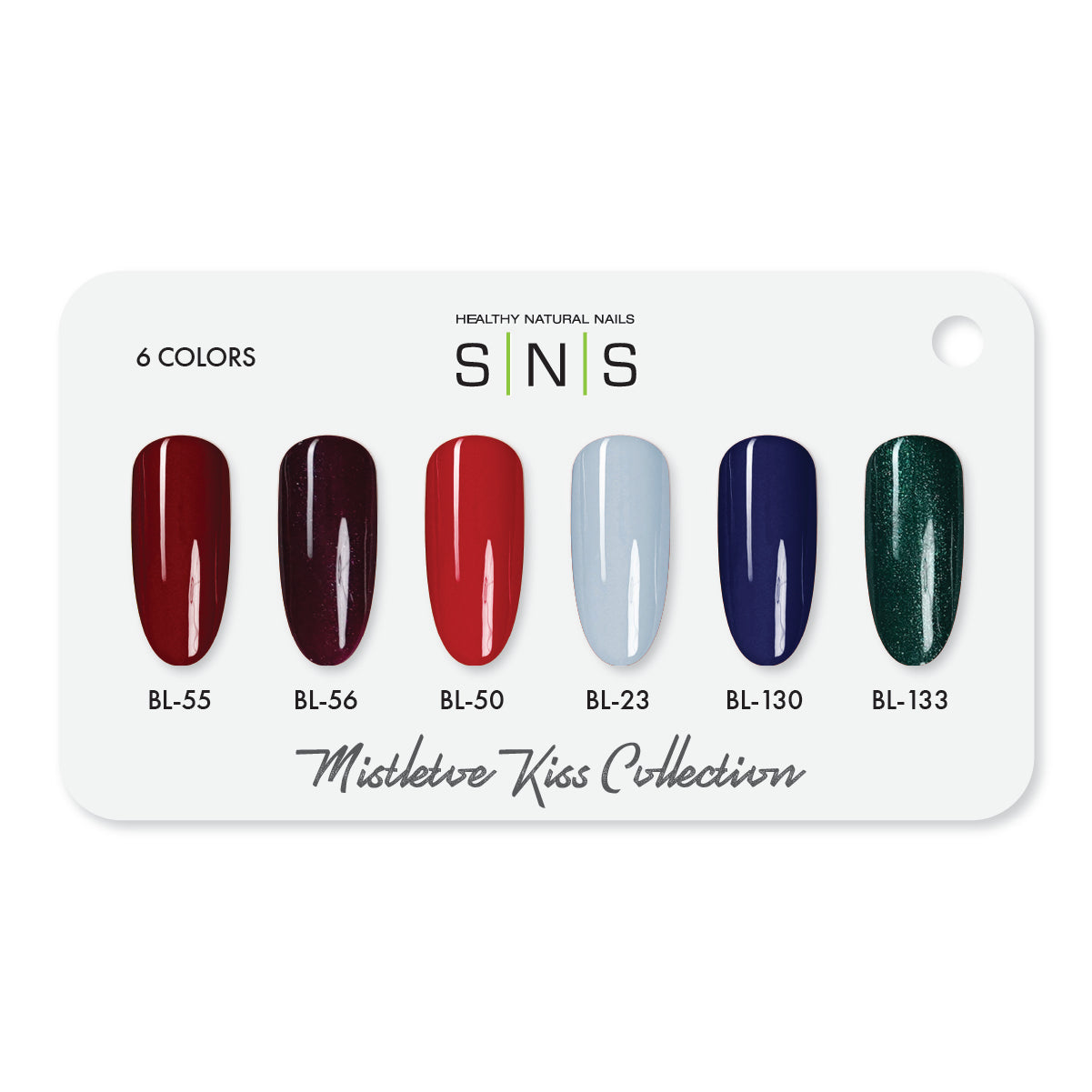 SNS Mistletoe Kiss - 6 Colors Collection - Dip/Acrylic Powder  by Signature Nail System SNS Nails USA