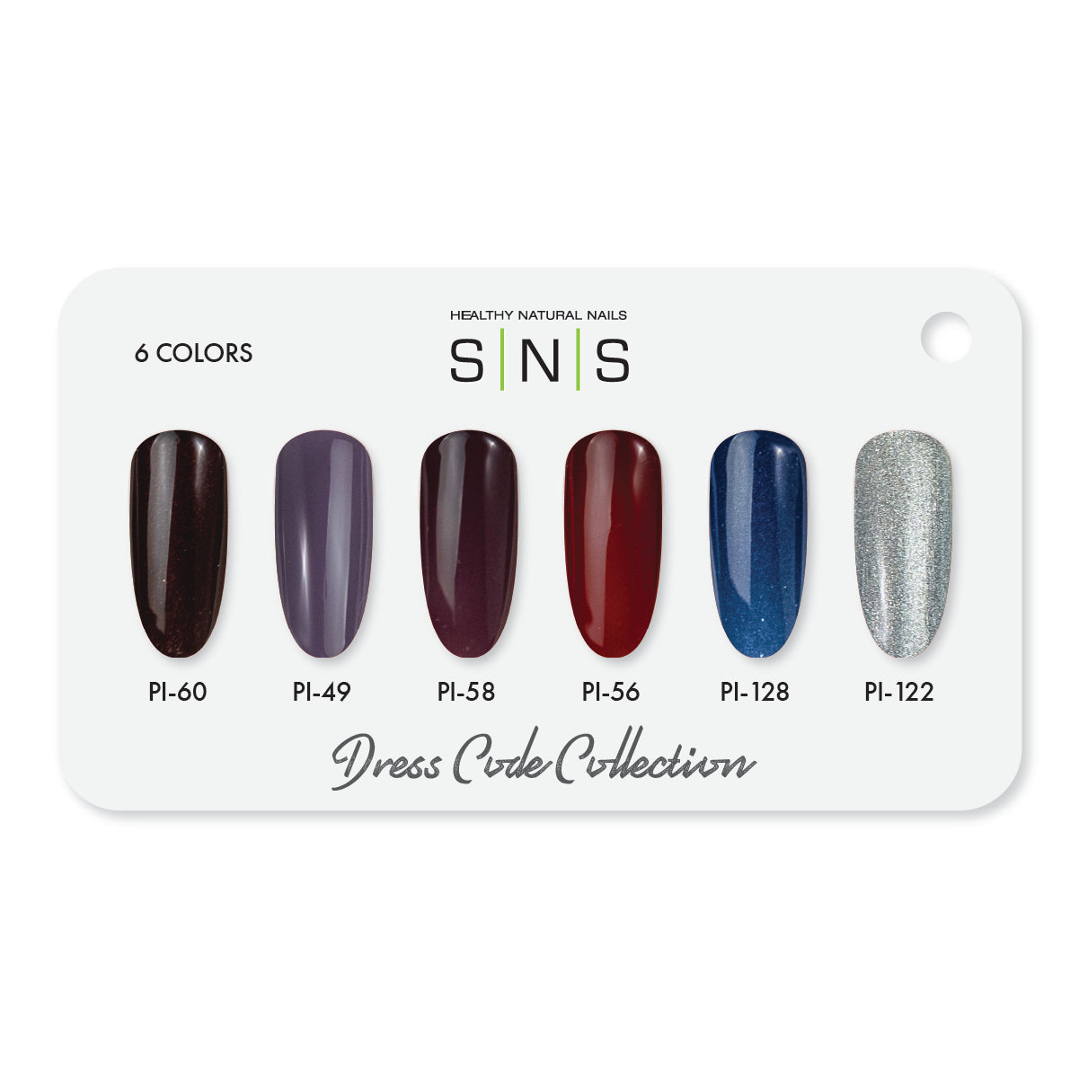 SNS Dress Code - 6 Colors Collection - Dip/Acrylic Powder  by Signature Nail System SNS Nails USA