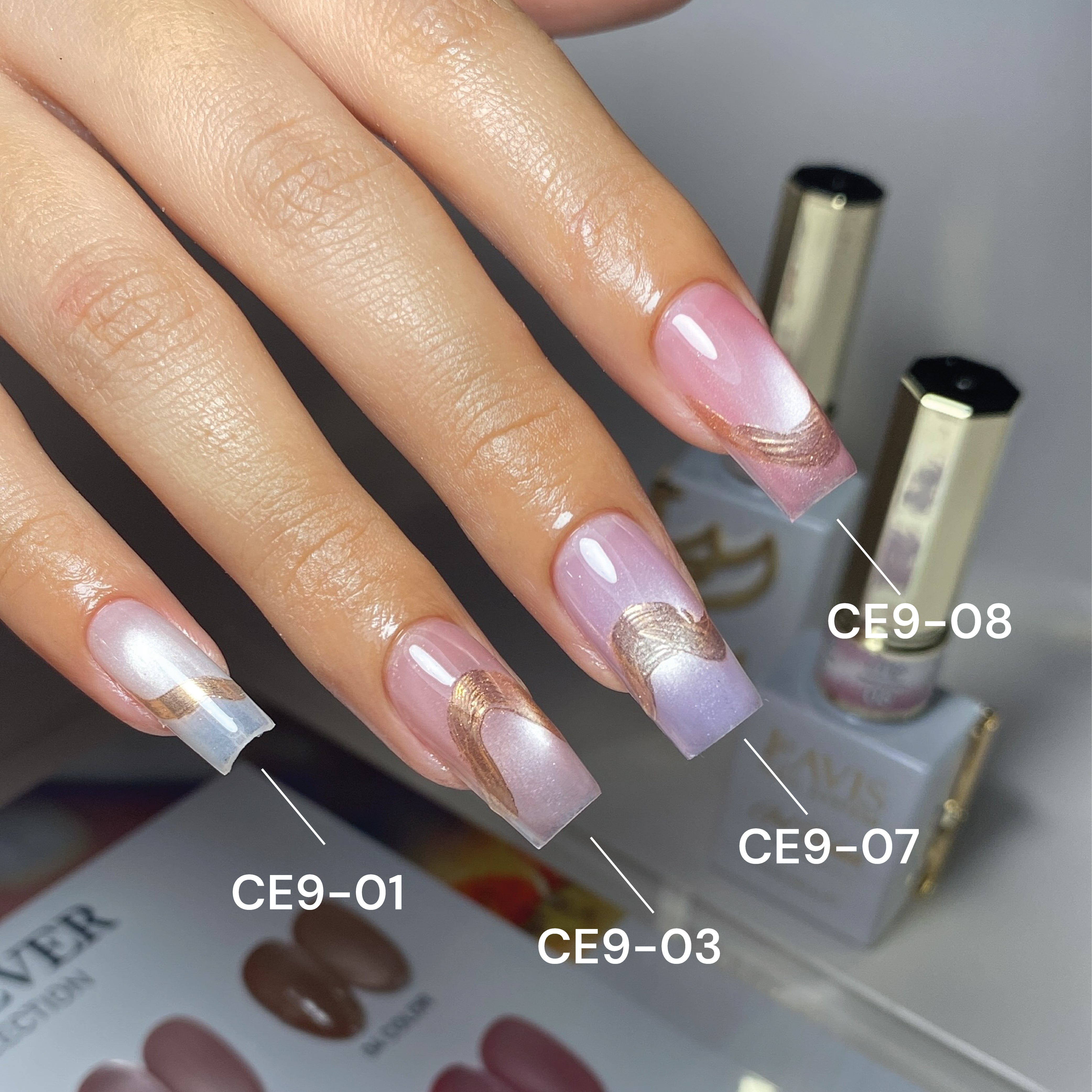 LAVIS Cat Eyes CE9 - 03 (Ver2) - Gel Polish 0.5 oz - Cabin Fever Collection