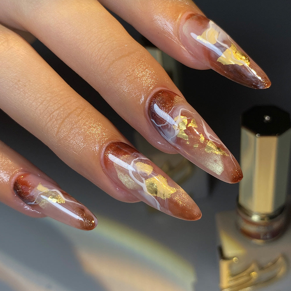 Lavis C15-14 Gilded Aura gel polish, photo 2 of 2