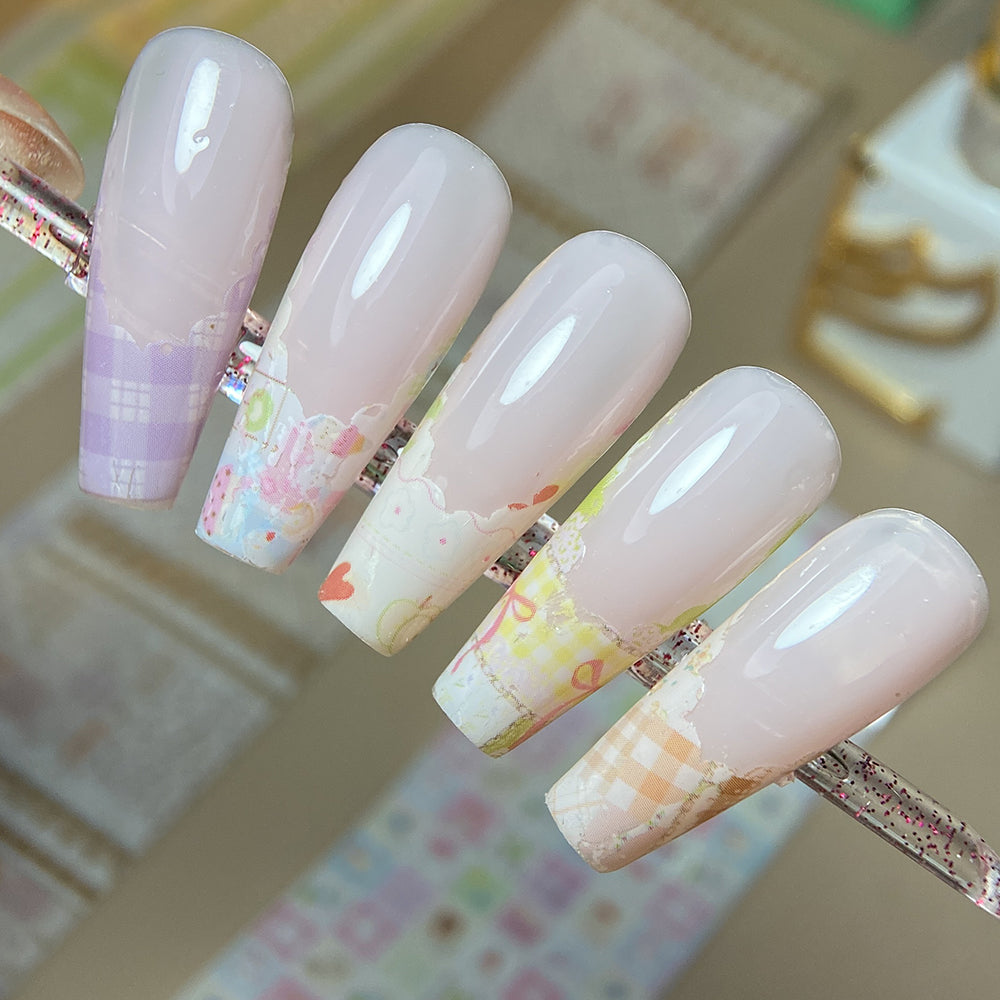 Nail Transfer Foil 2 - Spring Pattern - M362