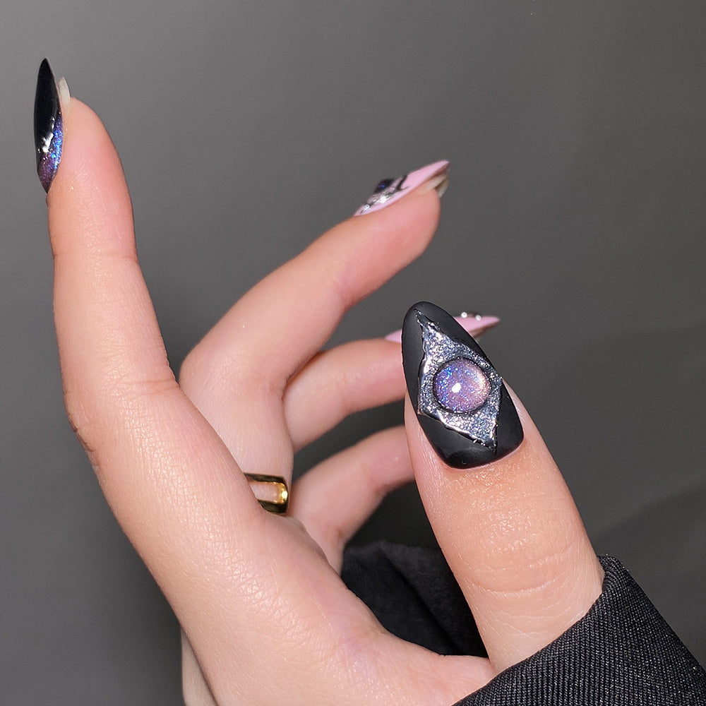 Lavis CE11-06 Enchanted Spell cat eye gel polish, photo 6 of 10