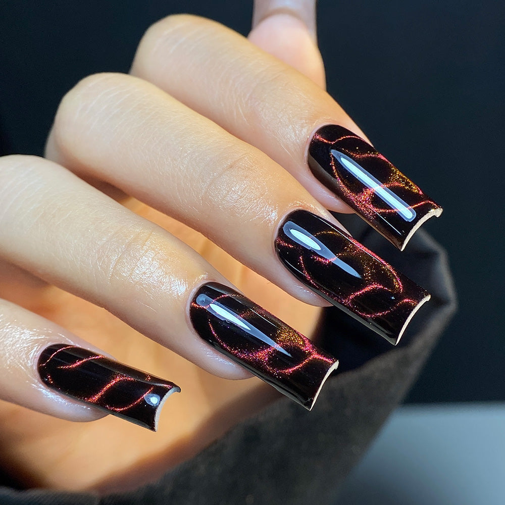 Lavis CE7-09 Villain Era cat eye gel polish, photo 7 of 14