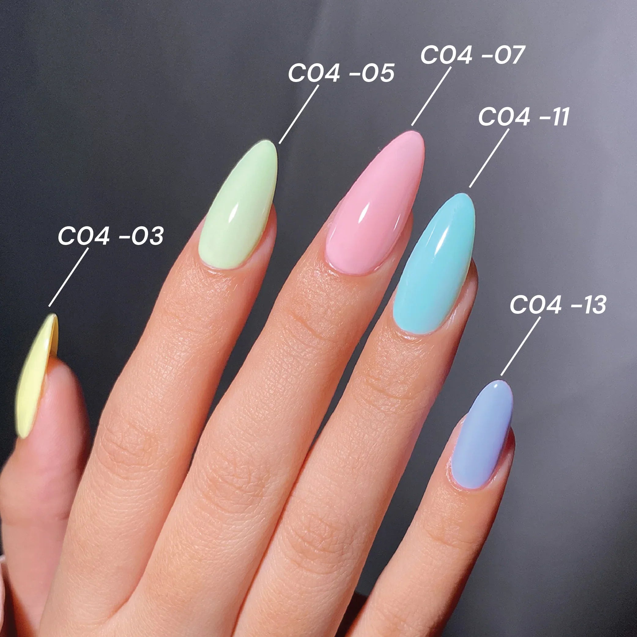 LAVIS C04 - 08 - Gel Polish 0.5 oz - Wildflower Whimsy Collection