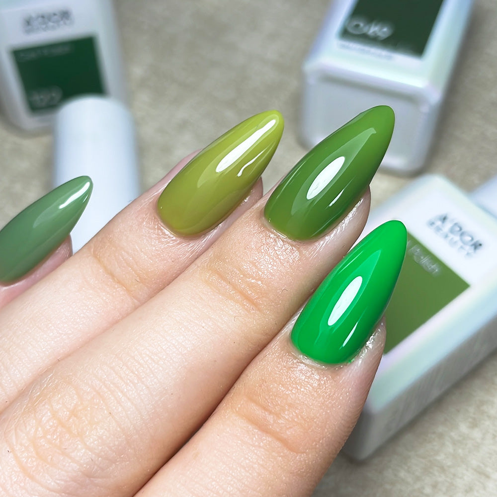 A'DOR HEMA-Free Gel Polish - 049 - Shamrock 'n' Roll - 0.6 oz