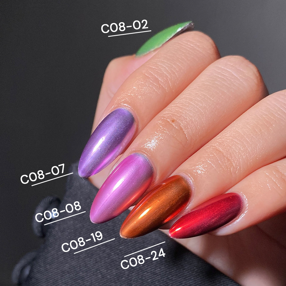 LAVIS C08 - 02 - Gel Polish 0.5 oz - Glass Gala Collection