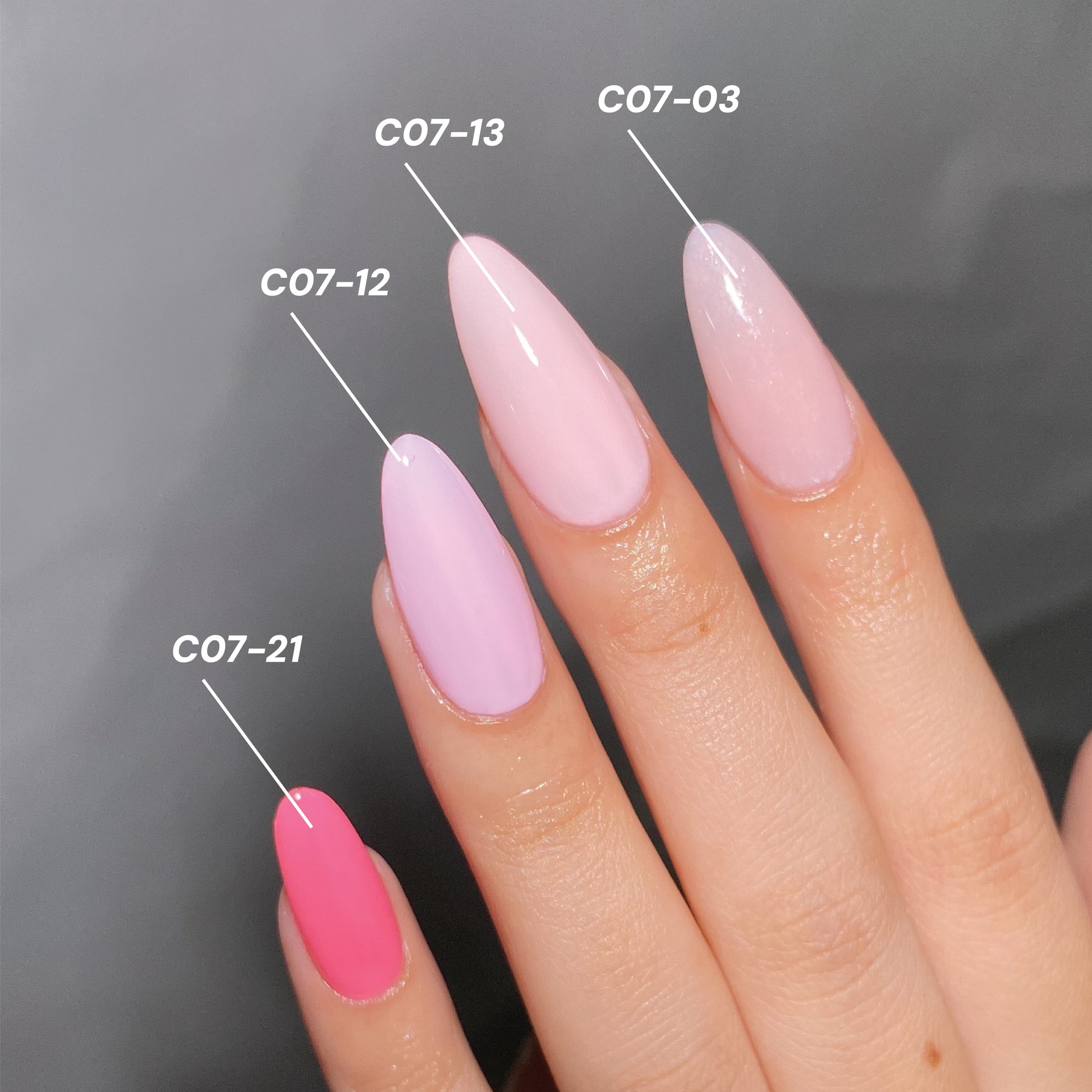 LAVIS C07 - 12 - Gel Polish 0.5 oz - Pinktopia Collection