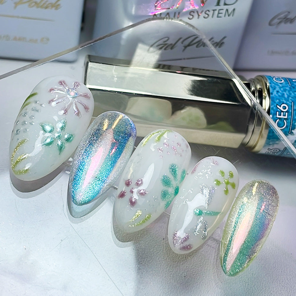 Lavis CE6-06 Prism Pop cat eye gel polish, photo 6 of 6