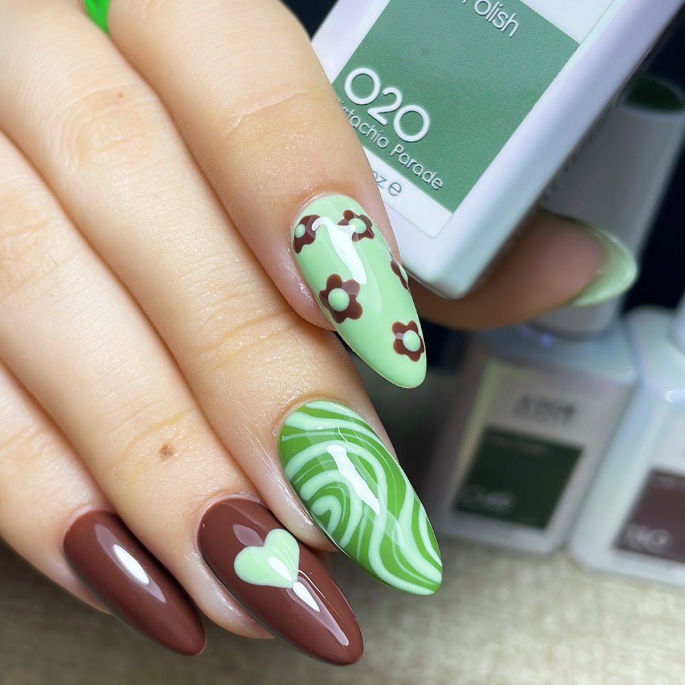 A'DOR HEMA-Free Gel Polish - 020 - Pistachio Parade - 0.6 oz