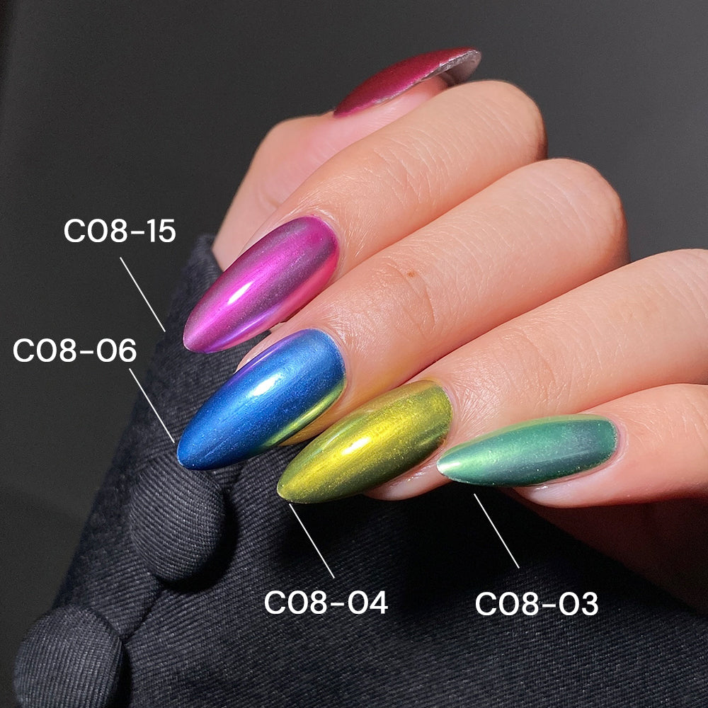 LAVIS C08 - 15 - Gel Polish 0.5 oz - Glass Gala Collection