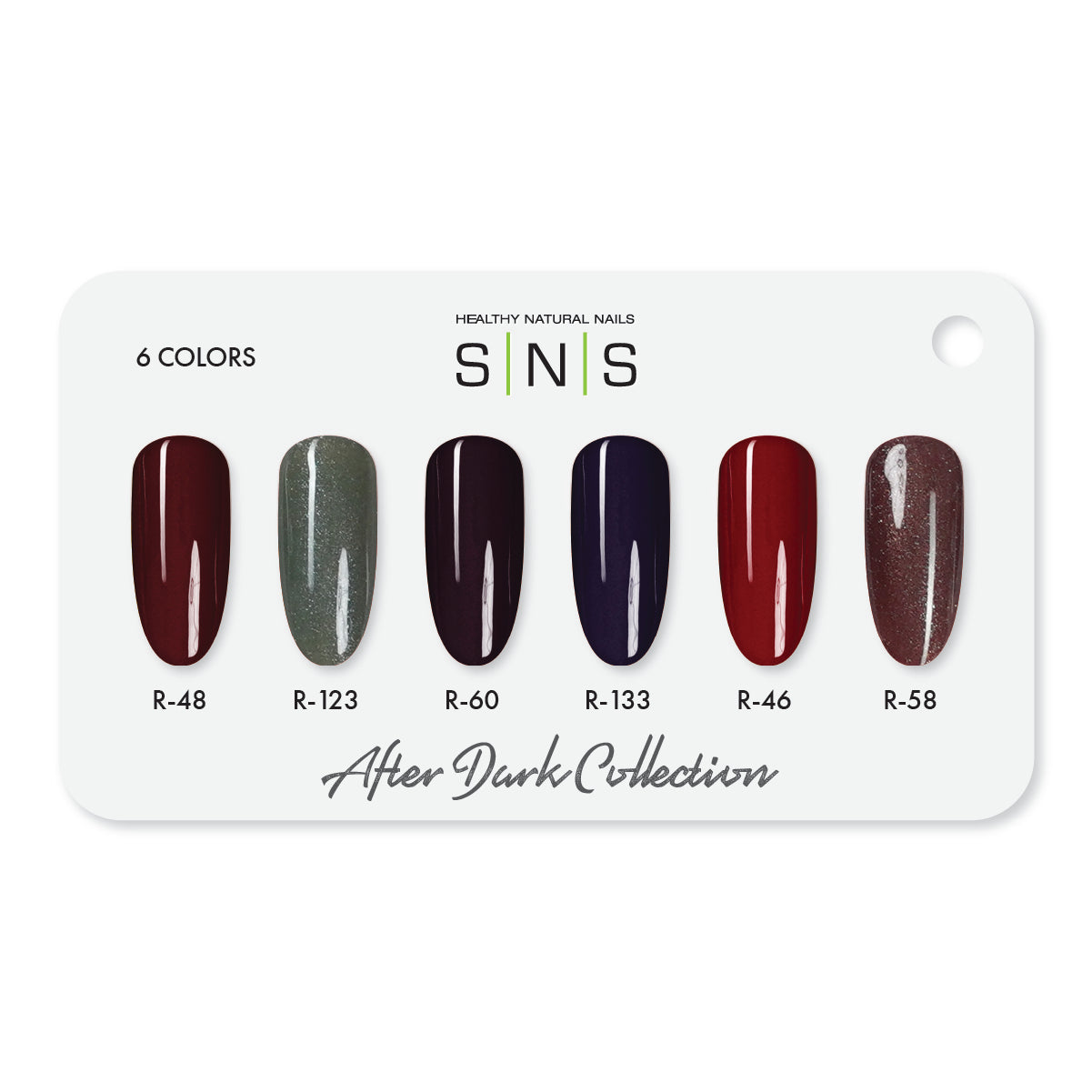 SNS After Dark - 6 Colors Collection - 4in1 by Signature Nail System SNS Nails USA