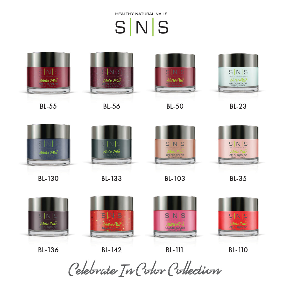SNS Sweater Season - 12 Colors Collection - Dip/Acrylic Powder  by Signature Nail System SNS Nails USA