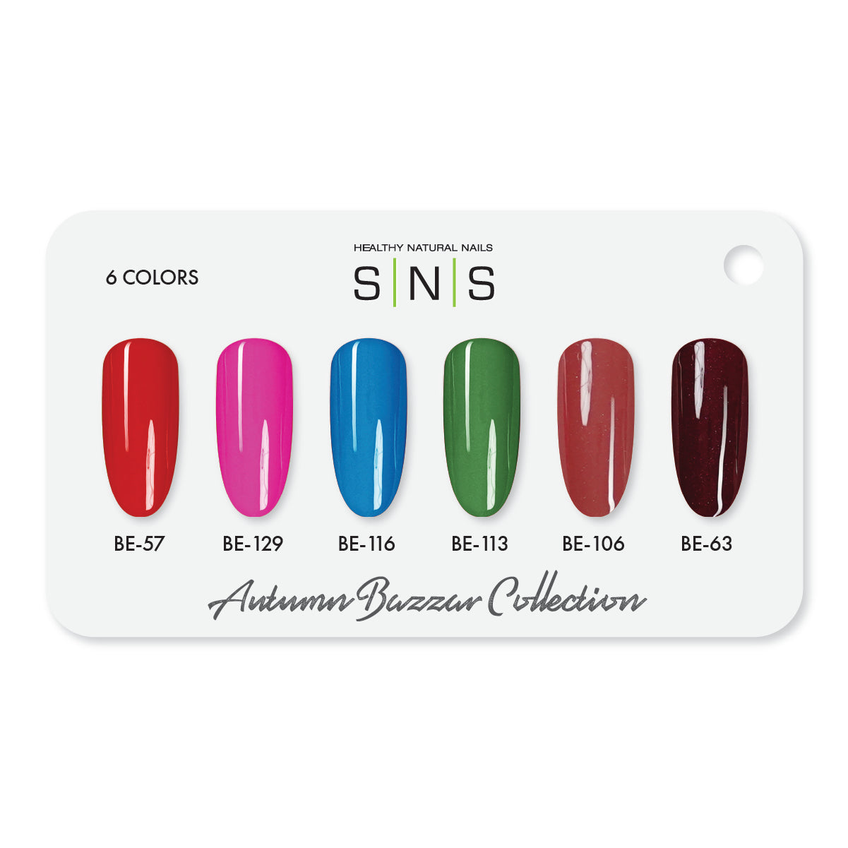 SNS Autumn Bazaar - 6 Colors Collection - Dip/Acrylic Powder  by Signature Nail System SNS Nails USA