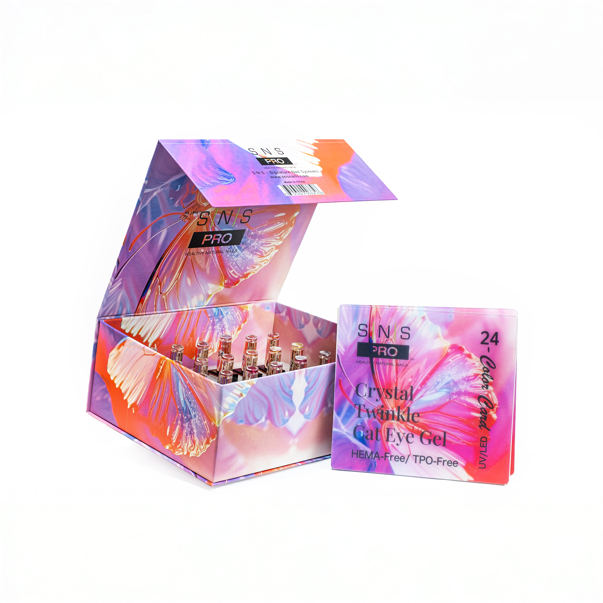 SNS Cat Eyes - Set 24 Colors - Crystal Twinkle Collection