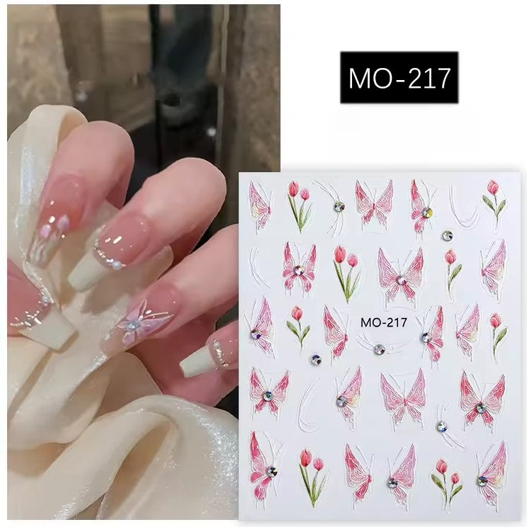 3D Nail Art Stickers MO-217