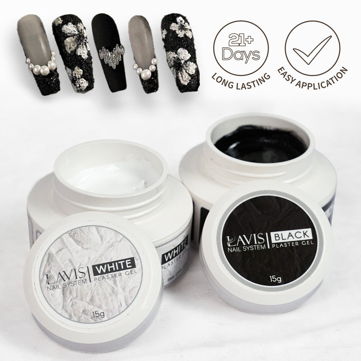 LAVIS 3D Plaster Gel 15g - White