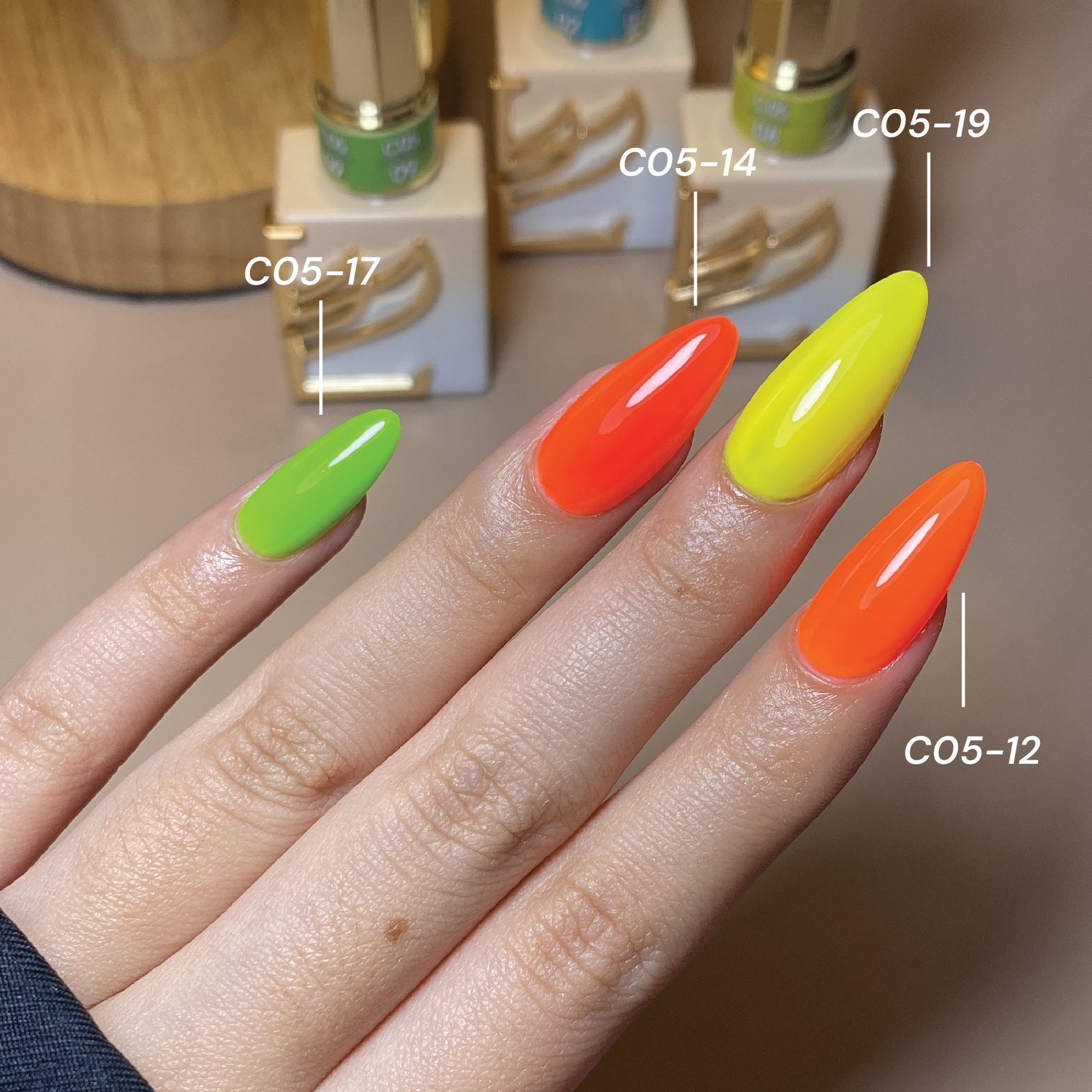LAVIS C05 - 12 - Gel Polish 0.5 oz - Neon Obsession Collection