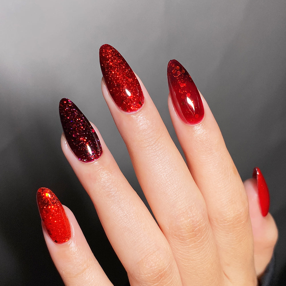 Lavis C02-20 Scarlet Bloom gel polish, photo 11 of 13