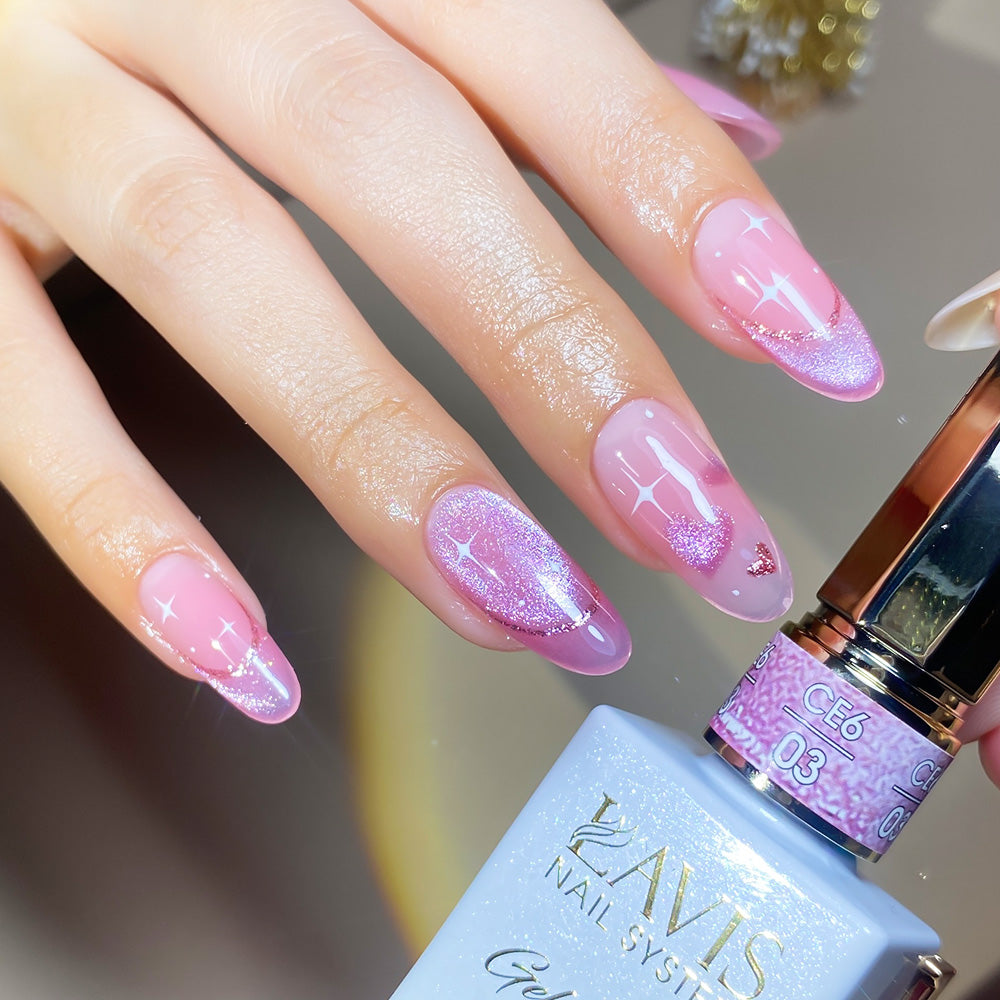 Lavis CE6-03 Prism Pop cat eye gel polish, photo 7 of 10