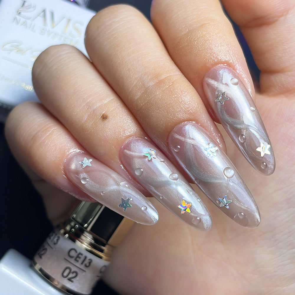 Lavis CE13-02 Moonlit Mirage cat eye gel polish, photo 8 of 8