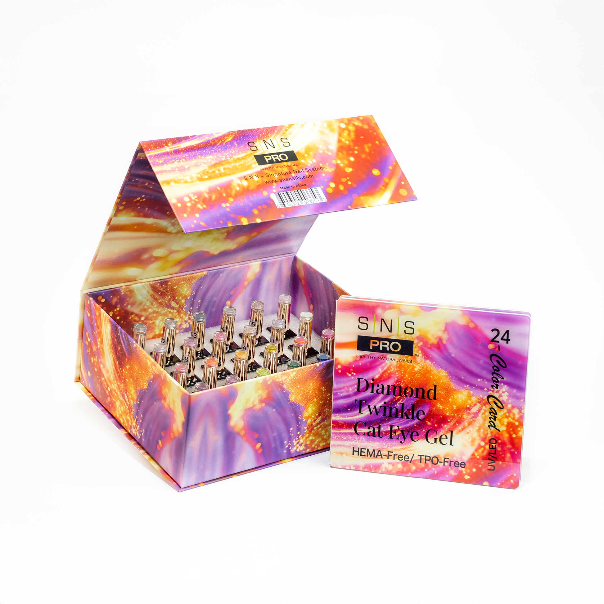 SNS Cat Eyes - Set 24 Colors - Diamond Twinkle Collection