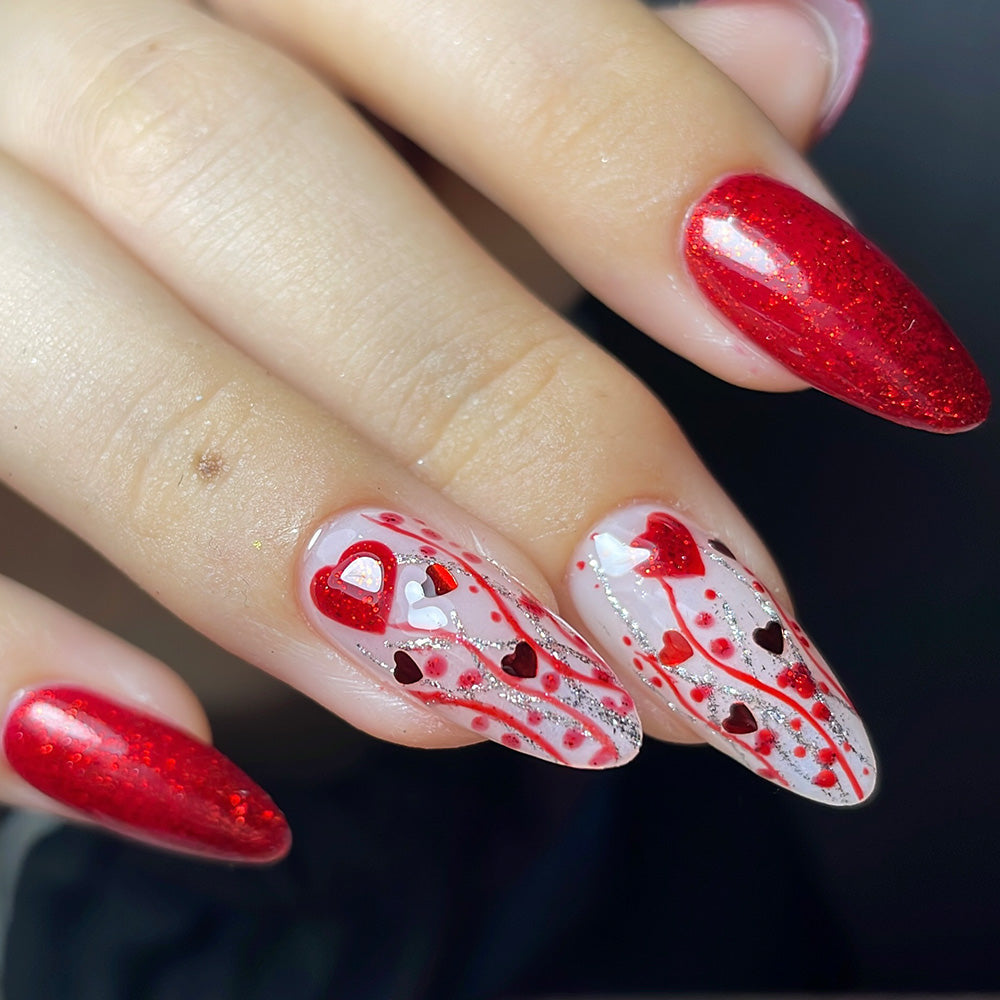 Lavis C02-14 Scarlet Bloom gel polish, photo 10 of 14