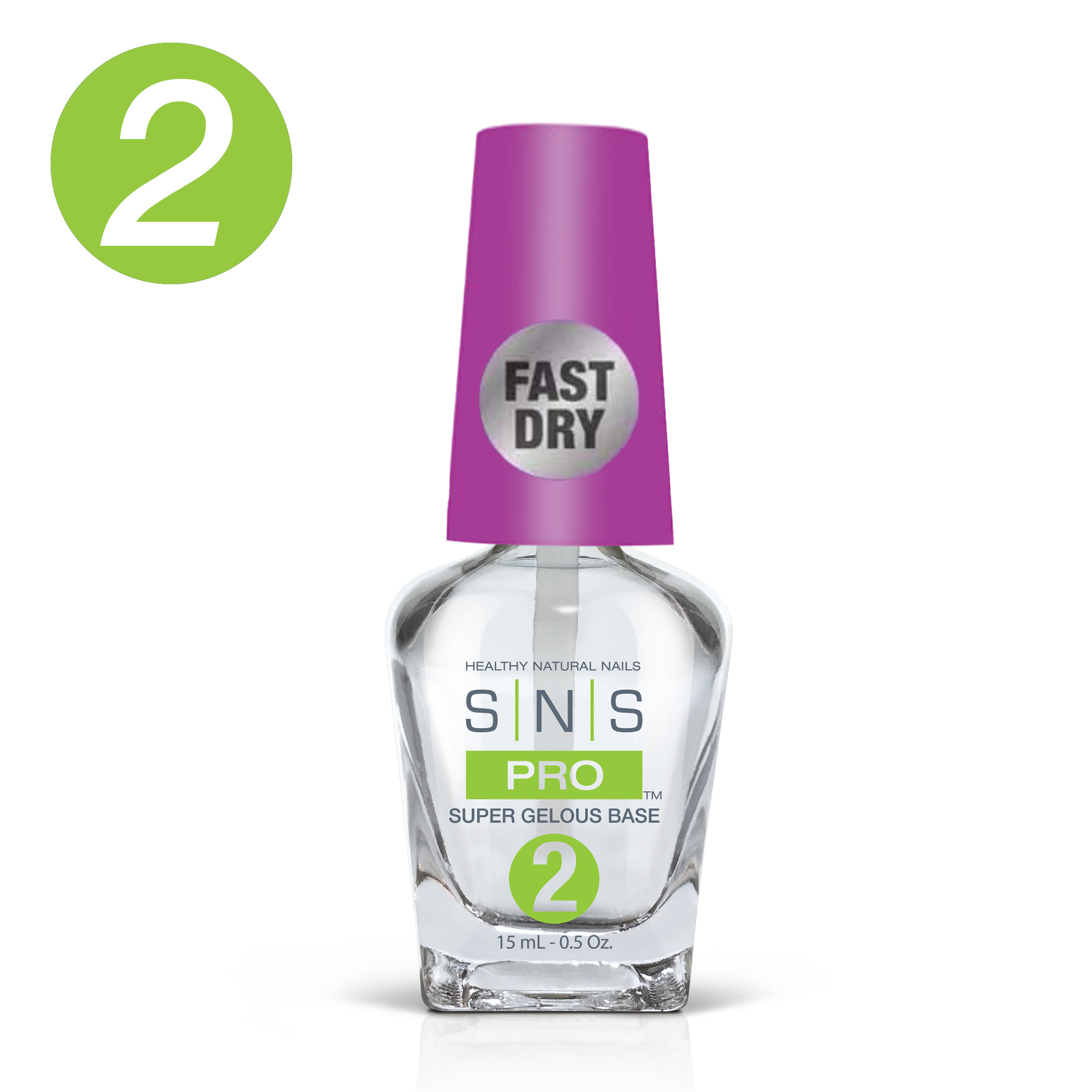 SNS Pro - Fast Dry Gelous Base - 0.5oz