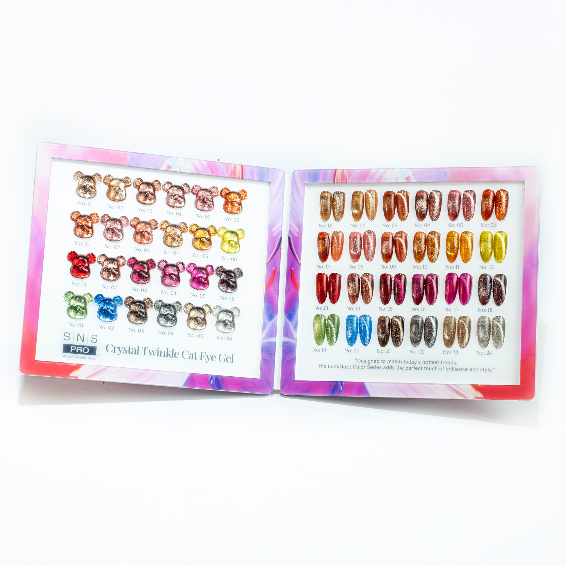 SNS Cat Eyes - Set 24 Colors - Crystal Twinkle Collection