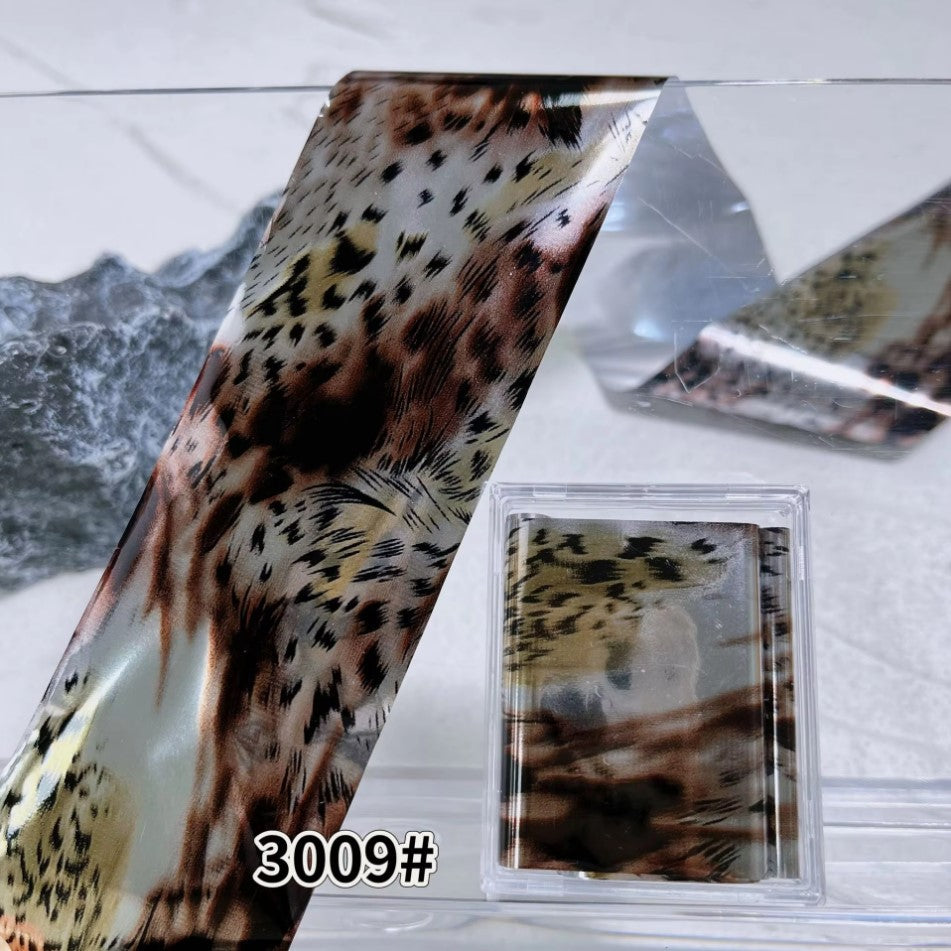 Nail Transfer Foil - Leopard Print - 3009
