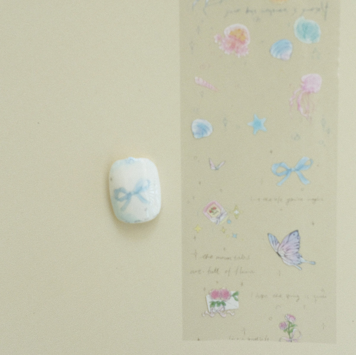 Nail Foil - Cute Aesthetic Animal
