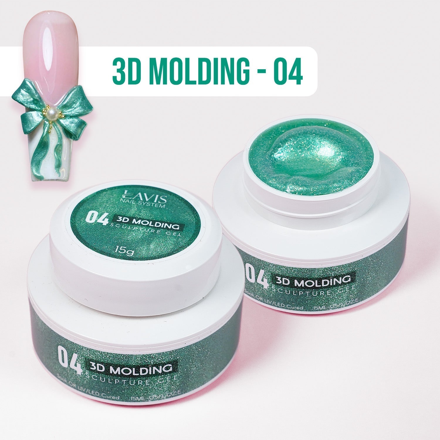 LAVIS 3D Molding Gel - Aurora Sculpture Gel