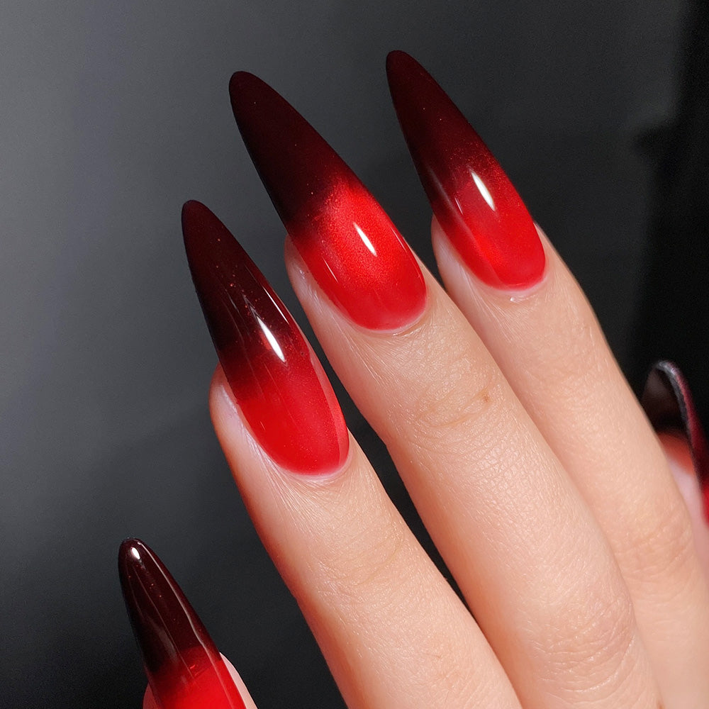 Lavis C02-19 Scarlet Bloom gel polish, photo 15 of 24