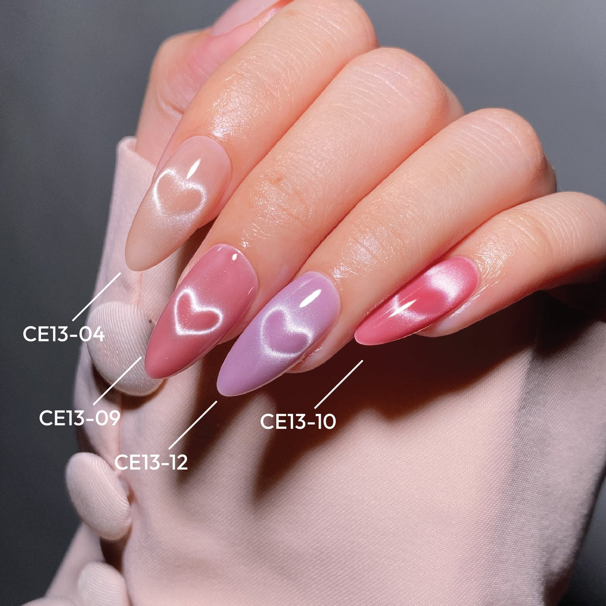 Lavis CE13-04 Moonlit Mirage cat eye gel polish, photo 9 of 13