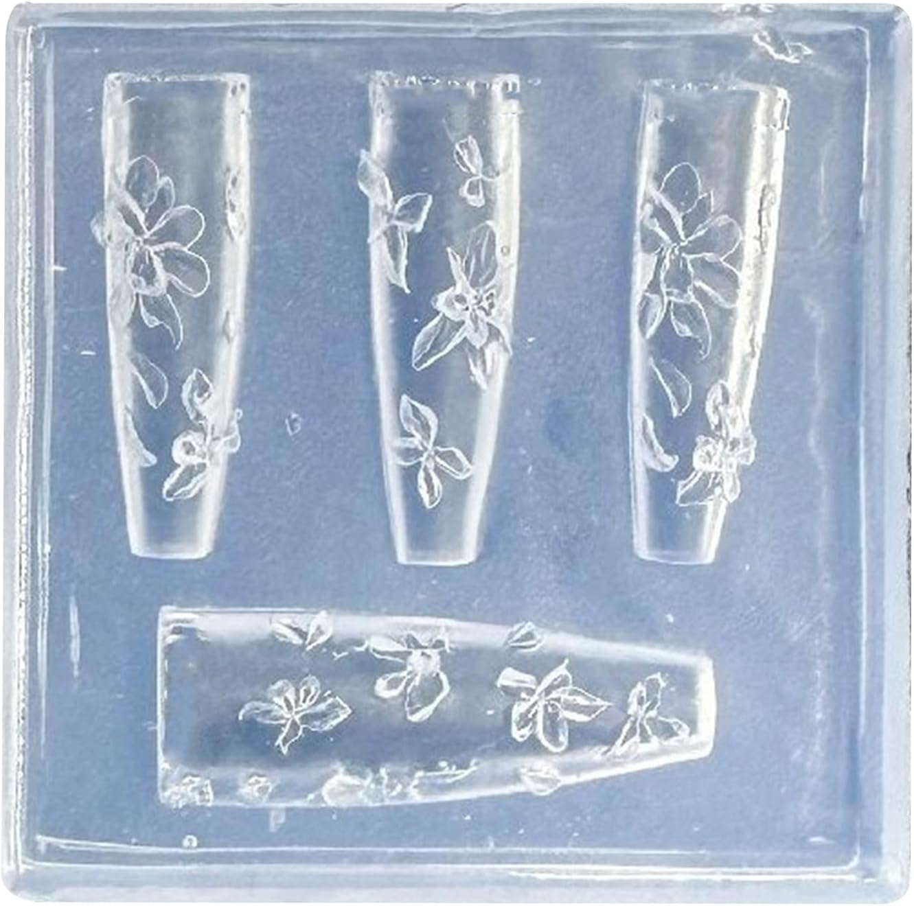 3D Nail Charm Mold 23 - Plumeria - DTK Nail Supply